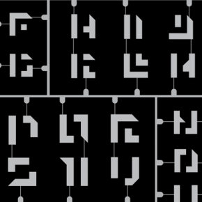 Alphabet pixel